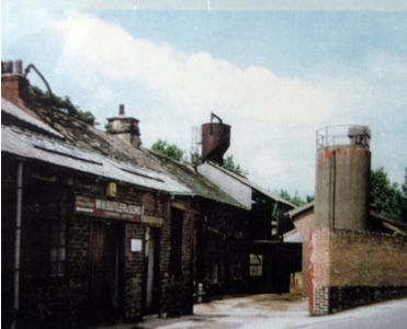historical photograph of the forge