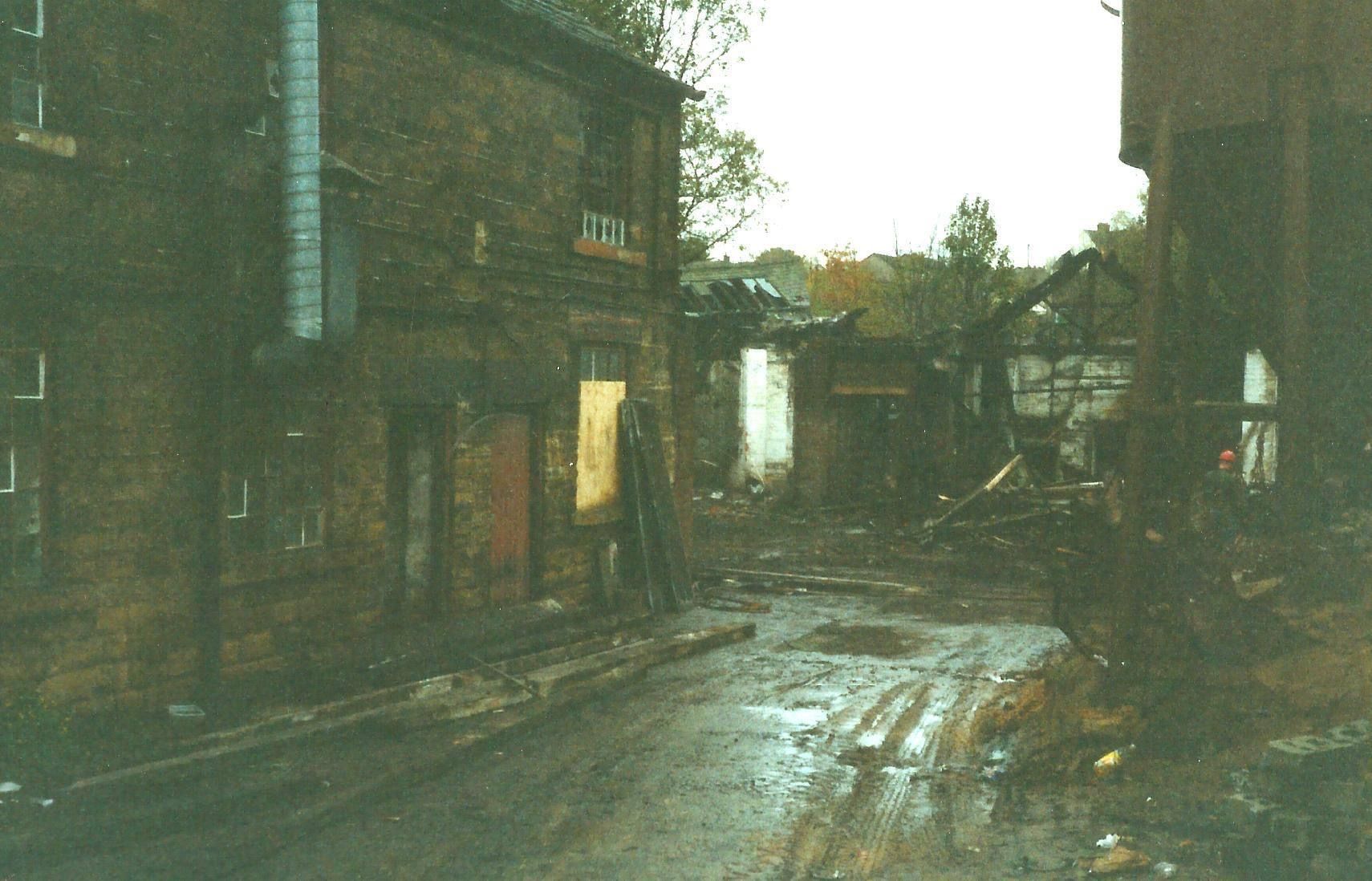 historical photograph of the forge